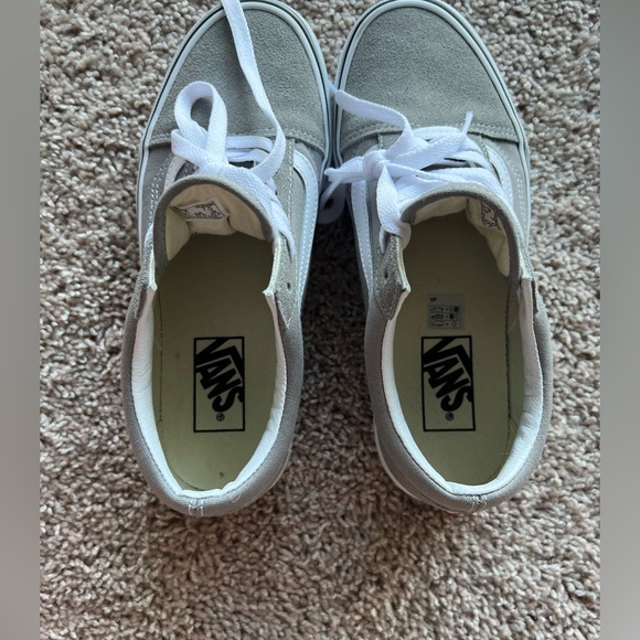 Vans - Old Skool Shoe - Size 7 Womens - Grey - Picture 6 of 10